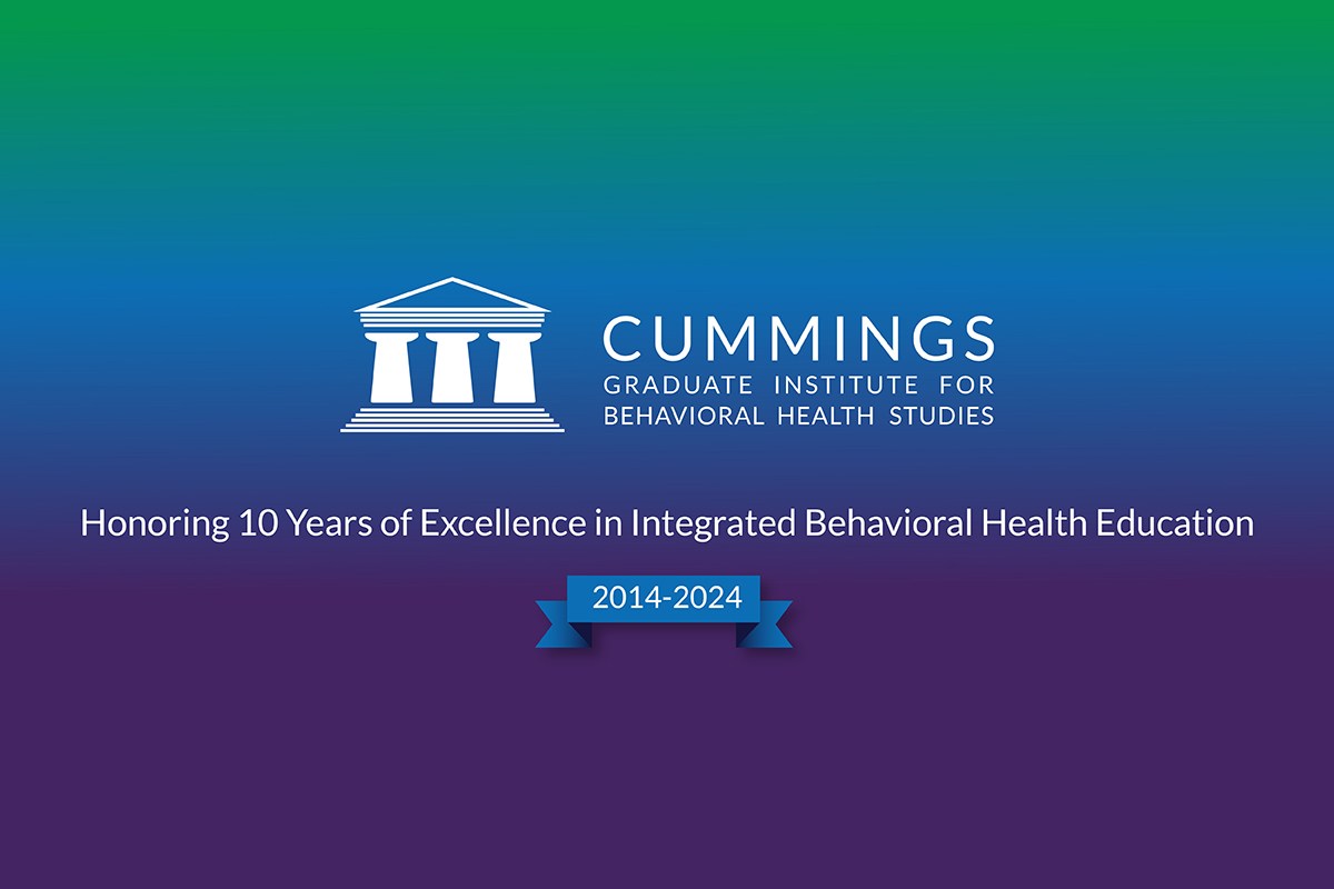 CGI logo with text Honoring 10 Years of Excellence in Integrated Behavioral Healthcare Education, 2024-2024