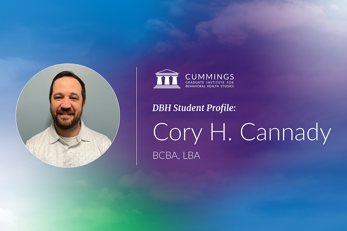 DBH Student Profile: Cory H. Cannady, BCBA, LBA