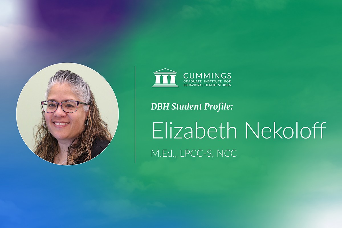 DBH Student Profile: Elizabeth Nekoloff, M.Ed., LPCC-S, NCC